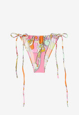 Orchidee Print Bikini Briefs