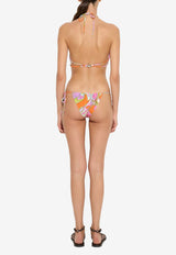 Orchidee Print Bikini Briefs