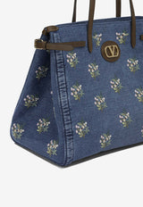 Valentino Medium Antibes Denim Top Handle Bag Blue 8W0B0R19AXEAXM_8eaa7c14-88a9-451a-8e47-077bbf7d191f