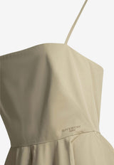 Givenchy A-line Sleeveless Midi Dress Beige BW22VQ1642250_a7383c1d-66a6-4314-a789-d7e3f93e02e8