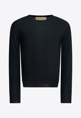 Valentino VLogo Crewneck Sweater Blue 9V3KC38PBH9598_89fa7569-fb38-42e3-b35e-370baf4b4956