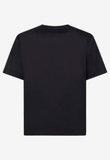 Fendi FF Jacquard Dog Patch T-shirt Black FY0936AW0P/S_FENDI-F0QA1