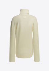 Toteme Cashmere Knit Turtleneck Sweater Cream 252-WRT0474-YA0016-116ECRU_5b96939f-f7f1-4dac-987a-cf987f305e81