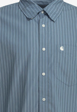 Carhartt Wip Keene Long-Sleeved Stripe Shirt Blue I0368053T5.XX_ef3ab769-7fc7-496b-8b92-2cf11866c748