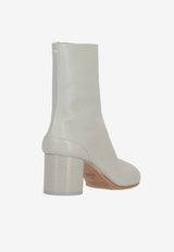 Maison Margiela Tabi 60 Leather Ankle Boots White S58WU0246P3753_T8132