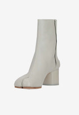 Maison Margiela Tabi 60 Leather Ankle Boots White S58WU0246P3753_T8132