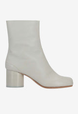 Maison Margiela Tabi 60 Leather Ankle Boots White S58WU0246P3753_T8132
