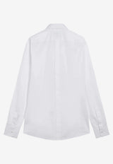 Dolce & Gabbana Long-Sleeved Poplin Shirt White G5EJ0TGK322/T_DOLCE-W0800