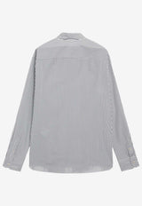 Valentino Striped Buttoned Shirt White 9V3ABS81BMR/T_VALE-0AZ