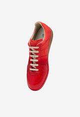 Maison Margiela Replica Leather Low-Top Sneakers Red S58WS0270P7644_T4417
