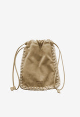 Prada Suede Leather Phone Holder Beige 1ZT0922FP1/T_PRADA-F0F24