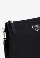 Triangle Logo Pouch Bag