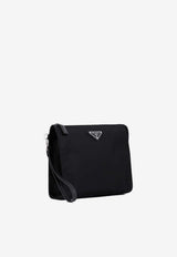 Triangle Logo Pouch Bag