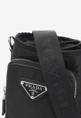 Triangle Logo Messenger Bag