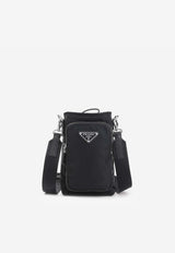 Triangle Logo Messenger Bag