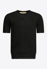 Valentino VLogo Signature Crewneck Sweater Black 9V3KC38QBH90NO_12b9df0b-9591-465a-bda9-cc0bb2d28e70