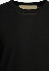 Valentino VLogo Signature Crewneck Sweater Black 9V3KC38QBH90NO_12b9df0b-9591-465a-bda9-cc0bb2d28e70