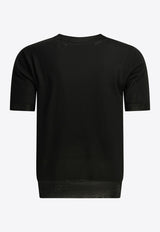 Valentino VLogo Signature Crewneck Sweater Black 9V3KC38QBH90NO_12b9df0b-9591-465a-bda9-cc0bb2d28e70