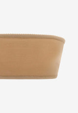 Maison Margiela Four Stitches Bandeau Bra Beige S29RJ0040M13265_123
