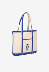 Ralph Lauren Small Polo Bear Canvas Tote Bag Multicolor 428P05484001_400