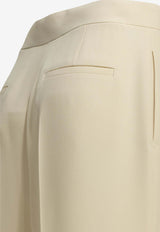 Valentino Silk Tailored Pants Cream 9B3RB7151MMAD6_7dd3c04c-e137-4d3d-80bf-30e075107e0c