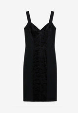 Dolce & Gabbana Sheath Lace Dress Black F63G9TGDCLQ/T_DOLCE-N0000
