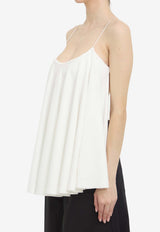Jacquemus Voile Strappy Top White ETOW00903A-K00303-100