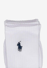 Ralph Lauren Cushioned Sport Crew Socks - Set of 3 White 455918021001_100