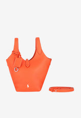 Ralph Lauren Small Polo Play Leather Tote Bag Orange 428944657016_800