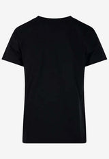 Ralph Lauren Embroidered Logo T-shirt Black 211B14605033_001