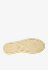 Autry Medalist Low-Top Leather Sneakers White AULM-LL-15
