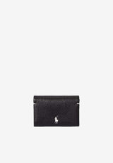 Ralph Lauren Polo Play Leather Cardholder Black 427949873014_001