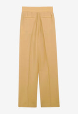 Valentino Mohair Tailored Pants Orange 9B3RB766A6D/T_VALE-O16