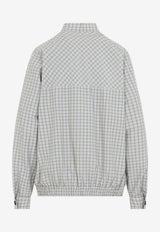Check Zip-Up Jacket