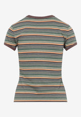 Striped Crewneck T-shirt