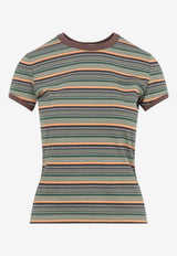 Striped Crewneck T-shirt