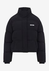 Oversized Smiley Padded Jacket