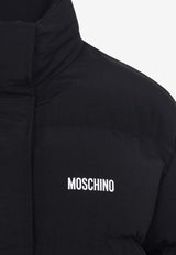 Oversized Smiley Padded Jacket
