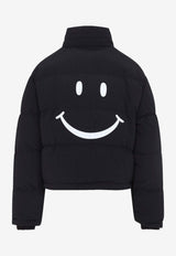 Oversized Smiley Padded Jacket