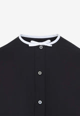 Long-Sleeved Shirt with Bow