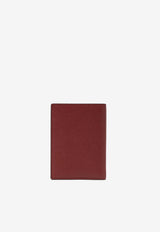 Valentino VLogo Grained Leather Cardholder Red 9Y2P0AP1UAG/T_VALE-AQS