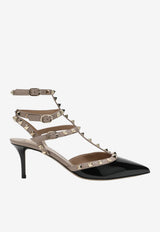 Valentino Rockstud 65 Cage Leather Pumps Multicolor 9W2S0375VNW/T_VALE-N91
