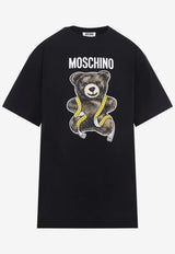 Teddy Bear Print Oversized T-shirt
