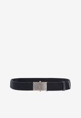 Prada Logo Buckle Tape Belt Navy 2C5340_19