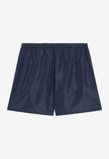 Miu Miu Technical Logo Shorts Blue MP2027OOO121I/T_MIU-F0008