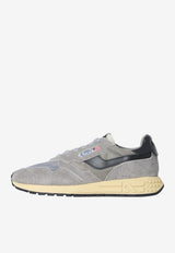 Autry Reelwind Nylon and Suede Sneakers Gray WWLM-UT-53