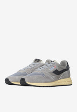 Autry Reelwind Nylon and Suede Sneakers Gray WWLM-UT-53