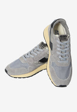 Autry Reelwind Nylon and Suede Sneakers Gray WWLM-UT-53