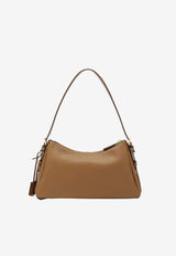 Prada Aimée Leather Shoulder Bag Caramel 1BC229LVM2CYS/T_PRADA-F03BH