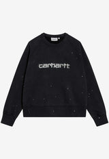 Carhartt Wip Painter Crewneck Sweatshirt Black I036843CO/T_CARH-89EJ